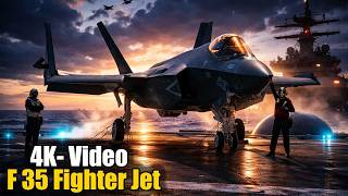 Lockheed Martin F-35 Lightning ✈️ ! World’s Most Advanced Fighter Jet Revealed (4K UHD)