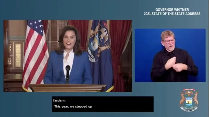 Live: Gov. Whitmer 2021 State of State