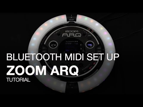 Zoom ARQ Tutorials: Bluetooth MIDI Set Up