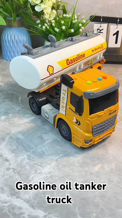 oil tanker truck Auto model transport tractor trailer #truck #diecast #shorts