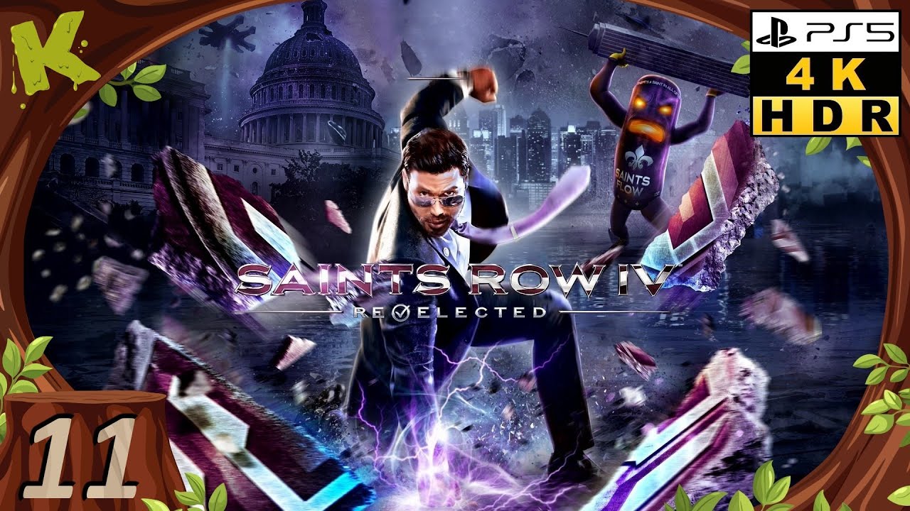 PS5] Saints Row 4 100% #11/52 Rectifier (4K HDR) Let's play - YouTube