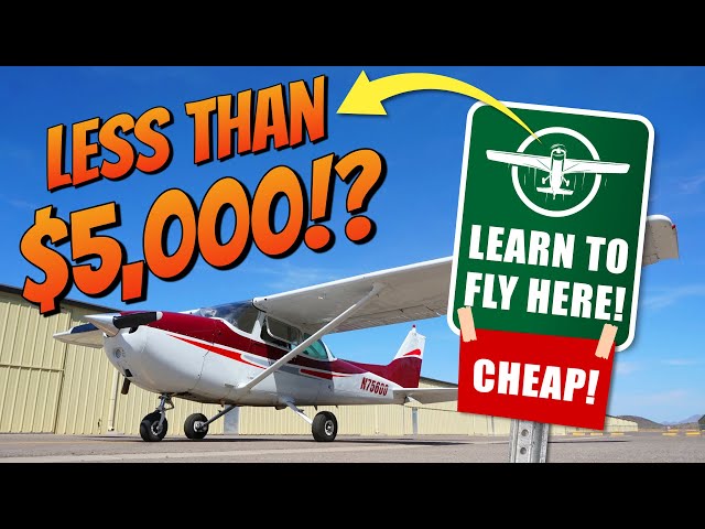 Learn How to Fly a Plane the Affordable Way