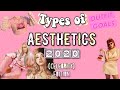 Types of Aesthetics // FIND YOUR AESTHETIC | 2020!!