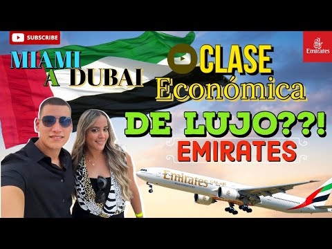 Video: Vuelo en clase turista de Emirates