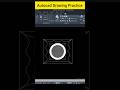 💪Autocad practice drawing_#4🔥😱| #autocad #autocadblocks #autocadtutorial #ytshorts #shorts #engineer