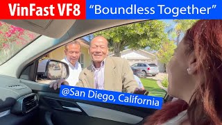 Tâm sự lái VinFast VF8 về khẩu hiệu “Boundless Together”