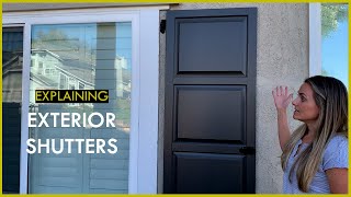 🏡 Exterior Shutters 101 – Boost Your Home’s Curb Appeal with Classic Protection & Charm