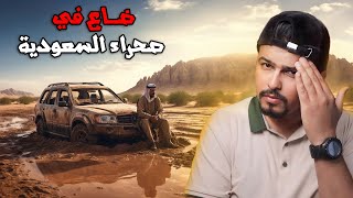 ضاع في الصحراء لأيام بعد ان افترق عن اصدقائه (قصة واقعية مؤثرة) !!