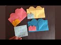 Origami mektup nasıl yapılır/origami sevdiklerimize süprizler hazırlayın#origamicraft#origamiwatch#