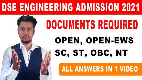 DOCUMENTS REQUIRED FOR DIRECT SECOND YEAR ENGINEERING ADMISSION 2021 IN HINDI