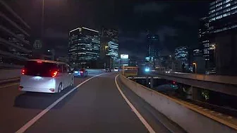 Tokyo Drive 4K HDR Twinkling Night City Lights