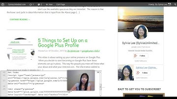 Google Plus Badge Html - Setting Up the Google Plus Badge