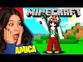 LA MIA MIGLIORE AMICA GIOCA A MINECRAFT PER LA PRIMA VOLTA