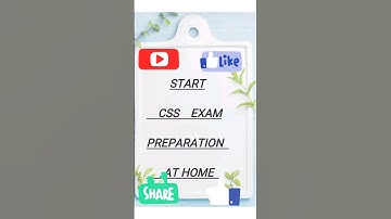 CSS Exam|Start CSS Preparation At Home|How to start CSS Preparation#css#cssaspirants#viral#shorts