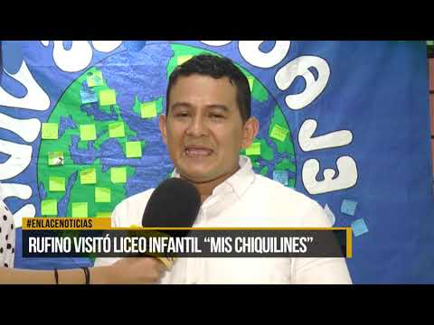 Rufino visitó el liceo infantil “mis chiquilines”