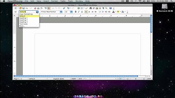 Free Mac Word Processor - OpenOffice