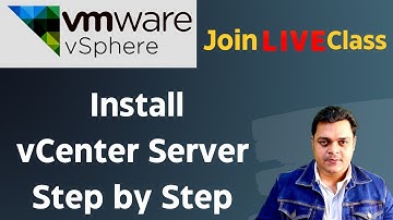 Full steps to install vSphere vCenter Server 7 ! vCenter Server Q & A ! Join VMware live class