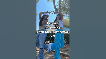 Thumbnail of try this handshake with your best friend, bf #shorts #aesthetic