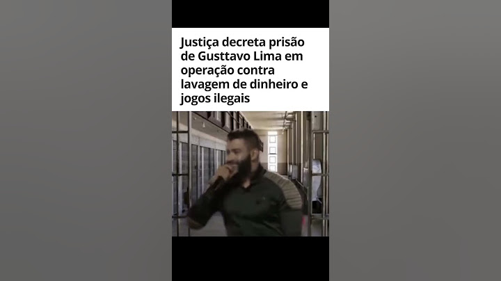 Internet reage com memes a pedido de prisão de Gusttavo Lima