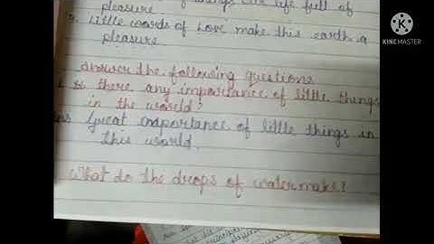 # class  - 3rd #   sub. - English Reader  # chapter. - 5 little things  # activity 3 #
