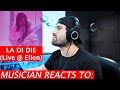 Musician Reacts To La Di Die (Live @ Ellen) - Nessa Barrett