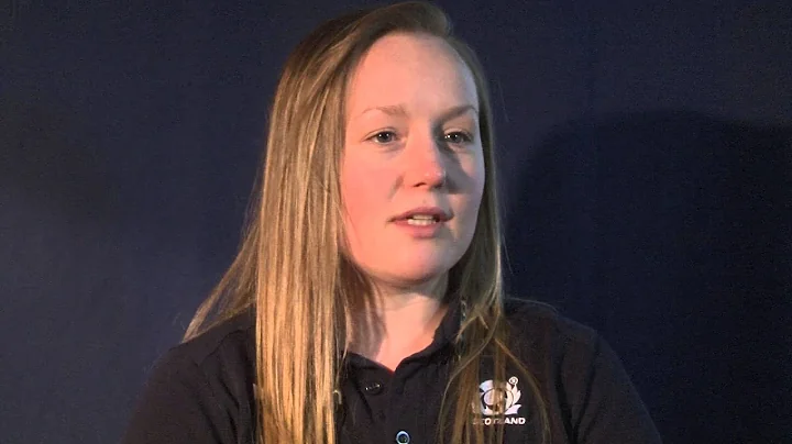 Sarah Quick looks forward to the match between Sco...