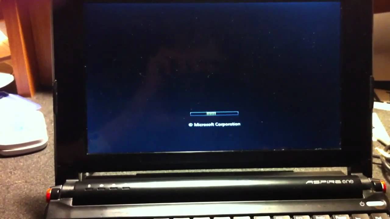 Weird Issue Windows 7 on Acer Aspire One AOA150-1742. Help?