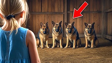 A Little Girl Finds Abandoned Dogs On Her Farm — And Is Stunned To Discover What They Really Were!