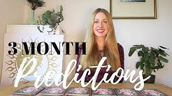 3 Month Predictions | What is happening in the next 3 months? | PICK A CARD Tarot Reading (Timeless) 