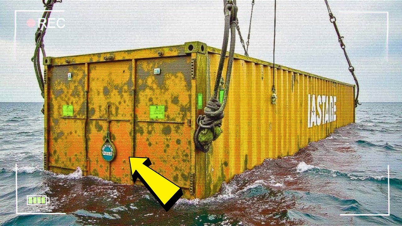Divers Find Container At Sea—What's Locked Inside Shocks Them - YouTube