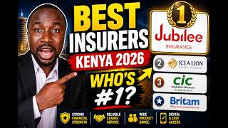 Top 10 INSURANCE Companies in Kenya 2026 - Best General Insurance in Kenya - Jubilee, CIC, ICEA Lion screenshot 1