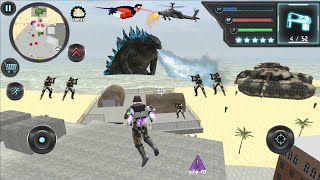 Jetpack Hero Miami Crime - (Jetpack Hero Fight Army Man) Jetpack Hero Fly Air - Android Gameplay HD screenshot 5