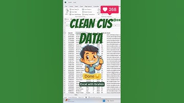 Clean cvs data in excel || excel tricks || exceltutorial || #exceltips #exceltricks #exceltutorial