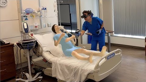 VRpatients Spatial Mixed Reality for Clinical Simulations