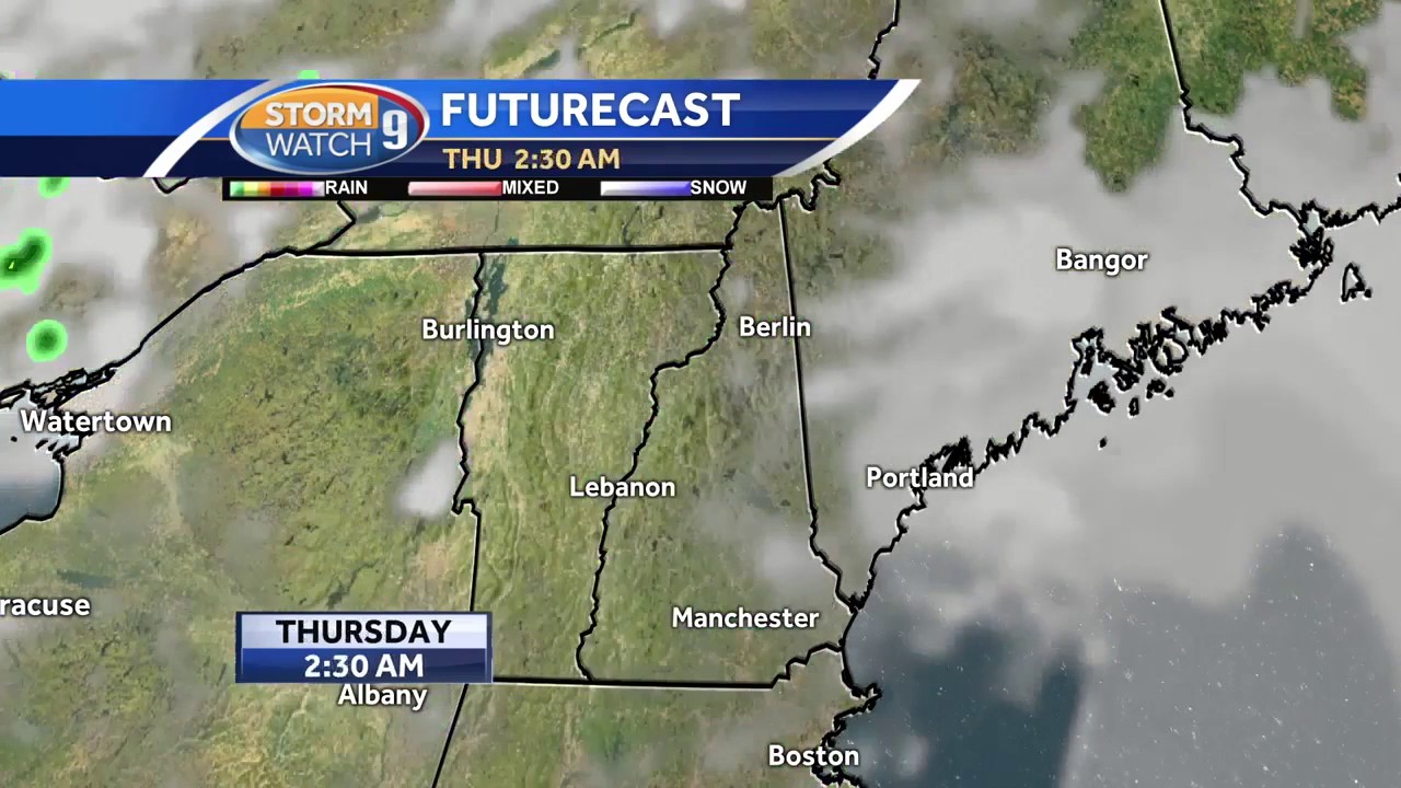Isolated showers, storms possible Wednesday afternoon - YouTube