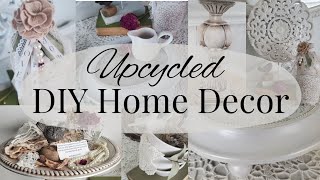 UPCYCLED Home Decor Ideas - THRIFT STORE Finds \& Flips - TRASH to TREASURE