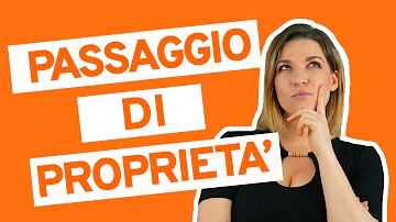 Quali sono i costi per un passaggio di proprietà?