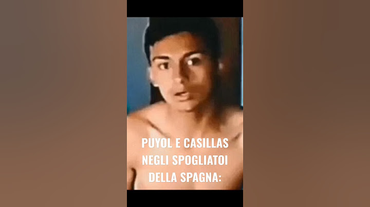 VIDEO INEDITO DI PUYOL E CASILLAS NEGLI SPOGLIATOI DELLA SPAGNA 😳