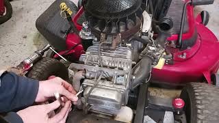 how to take ignition coil off and put one on a Craftsman riding lawn mower 21hp B&S year 2011yt 3000