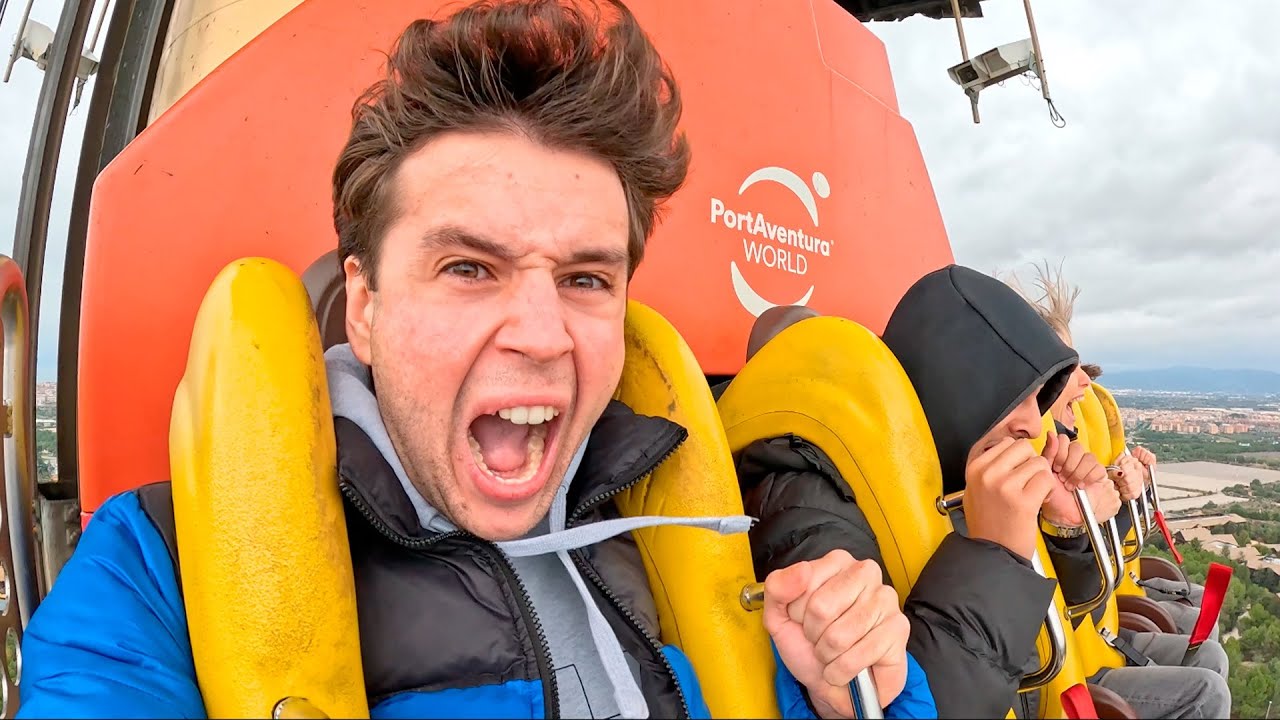 subo a las 5 atracciones más fuertes de port aventura