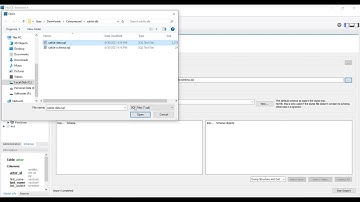 MySql Workbench Database Import from Sql Script File