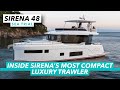 Inside Sirena&#39;s most compact luxury trawler | Sirena 48 sea trial review | Motor Boat &amp; Yachting