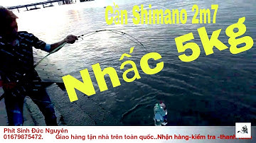 🎉🎉(Hàng Mới Về)Test Cần câu đặc ruột trong suốt Shimano Catana 2m7 chuyên bạo lực - 0379875472