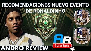 RECOMENDACIONES NUEVO EVENTO DE RONALDINHO | FIFA MOBILE 21 | ICONO PRIME GRATIS FIFA MOBILE 21