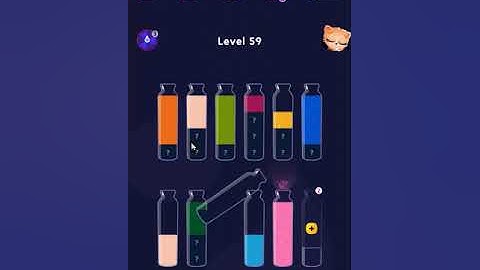 Get Color - Water Sort Puzzle level 59 | Mobile Games