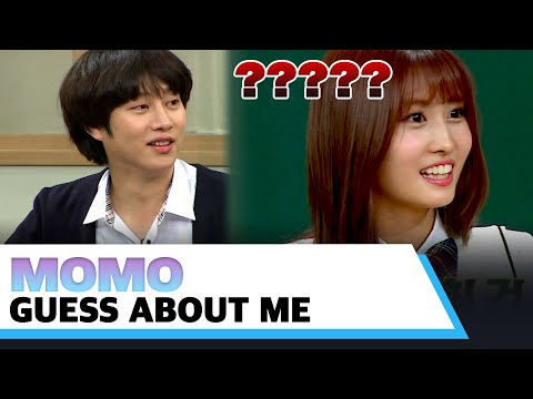 Twice MOMO Guess about me #knowingbros