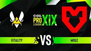 Vitality vs. MOUZ - ESL Pro League Season 19 - Grand-final