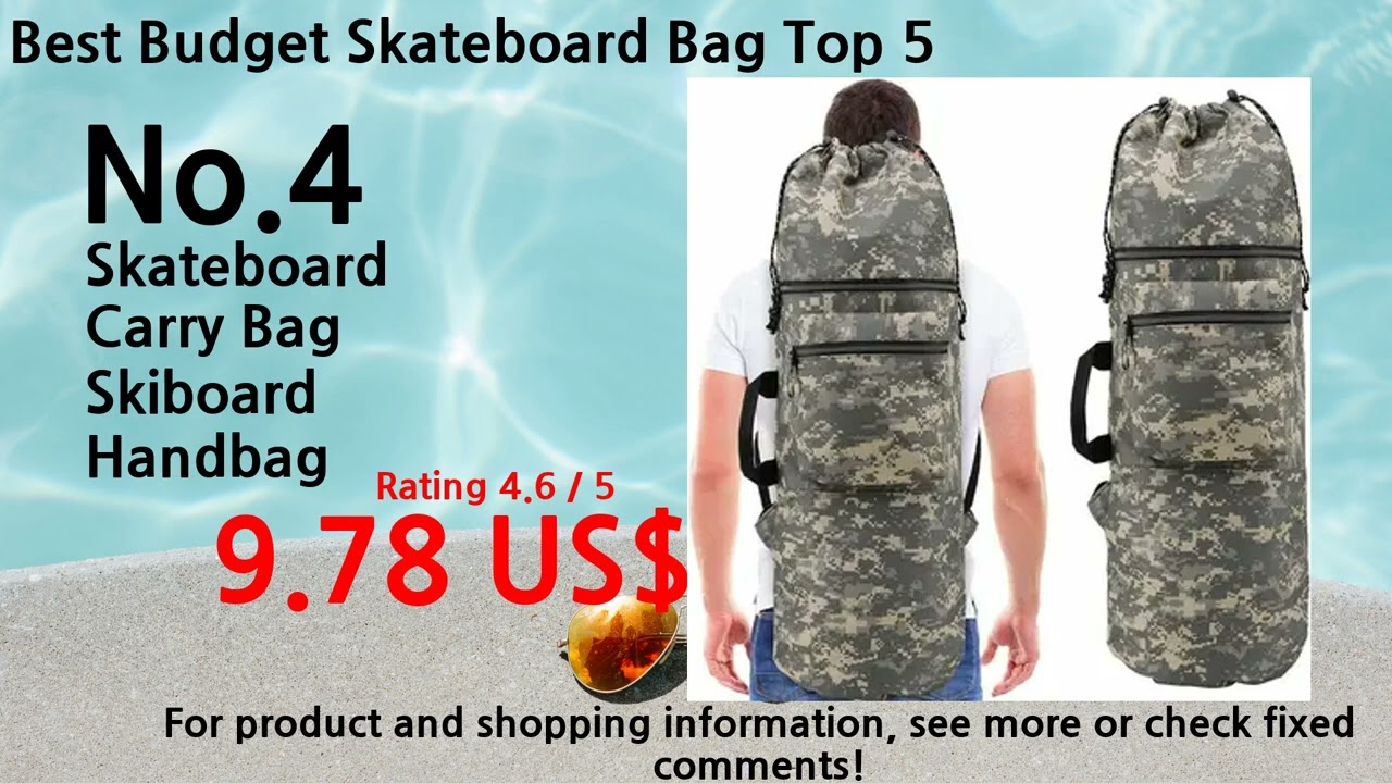 2024 Best Budget Skateboard Bag Ranking