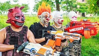 NERF WAR : Special Task SWAT Warriors Nerf Guns Fight Criminal Group Mask Bandits NERF WAR : Special Task SWAT Warriors Nerf Guns Fight Criminal Group Mask Bandits