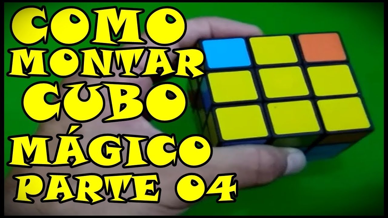 Cubo Mágico Fácil: Etapa 6: Completar a Face Amarela